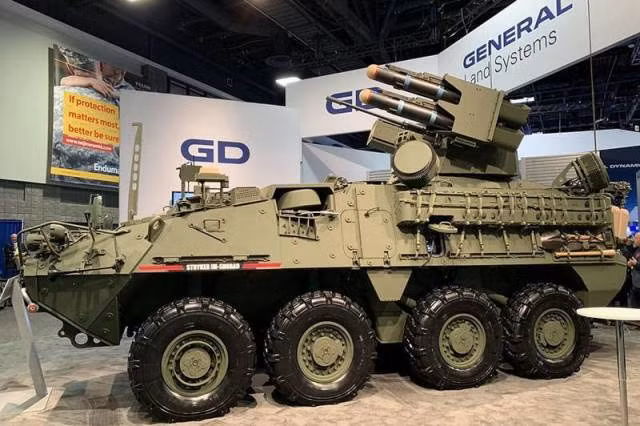 Mỹ hiện đang tập trung vào xây dựng khả năng phòng không tầm ngắn cơ động với các phương tiện hỗ trợ quân đội tiền tuyến bắn hạ các mối đe dọa tầm thấp. Lục quân có kế hoạch triển khai Stryker 8 x 8 được trang bị tên lửa Stinger và Hellfire, thiết bị gây nhiễu chống máy bay không người lái và pháo 30mm.