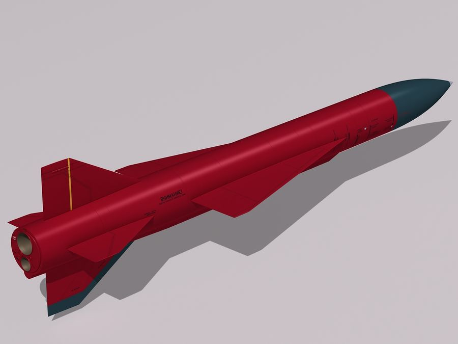 Tên lửa Kh-32 được thiết kế để tấn công các nhóm tác chiến tàu sân bay của Mỹ, cũng như các mục tiêu mặt đất khác nhau. Tên lửa được phóng đi từ máy bay ném bom chiến lược siêu thanh Tu-22M3M của Nga; Tu-22M3M cũng là những phương tiện chủ yếu để đối phó với những biên đội tàu sân bay của Mỹ. Ảnh: Tên lửa hành trình Kh-32 - Nguồn: Topwar