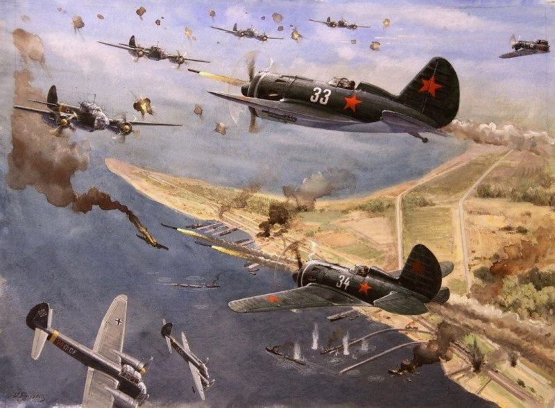 Không quân Liên Xô phải thực hiện chiến thuật “nhử mồi câu”, để kéo giãn đội hình máy bay Đức. Ngày 26/5, Phương diện quân Bắc Caucasus mở đợt tổng công kích vào “Phòng tuyến xanh” lần thứ 2. Chỉ trong ngày hôm đó, hai bên đã điều động 700 chiếc máy bay xuất kích làm nhiệm vụ chiến đấu.