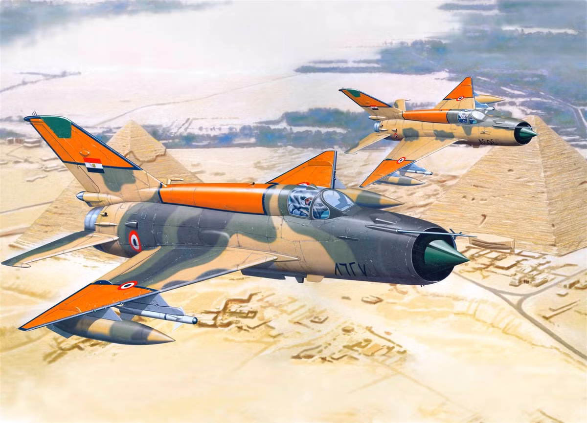 Bảy phi đội tiếp theo bao gồm các máy bay chiến đấu MiG-21 và J-7, đã được nâng cấp hệ thống điện tử hàng không lên tiêu chuẩn thế hệ thứ ba, nhưng vẫn rất lỗi thời cho đến ngày nay. Các máy bay chiến đấu này không phải là các biến thể MiG-21BiS hay J-7G mới nhất, mà là các mẫu cũ hơn nhiều.