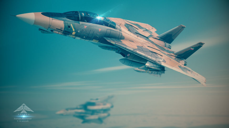 F-14 của Iran đã chứng tỏ khả năng chiến đấu cao trong Chiến tranh Iran-Iraq, và có thành tích tiêu diệt máy bay của Iraq nhiều hơn tất cả các loại vũ khí khác của Iran cộng lại; với 160 vụ bắn hạ máy bay Iraq, nhưng chỉ thiệt hại 3 chiếc trong không chiến.