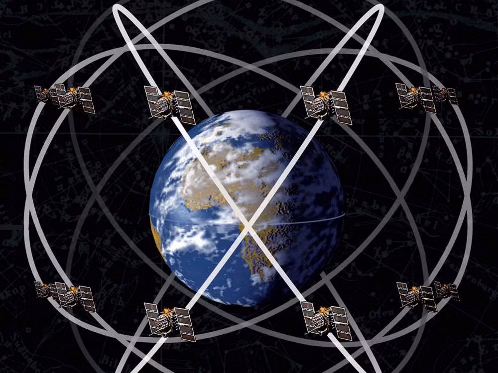 Nếu giả sử, bây giờ Iran gây chiến với Mỹ, thì việc đầu tiên Mỹ phải làm là tắt tín hiệu GPS cục bộ (tất nhiên là phần trên lãnh thổ Iran); nhưng trên thực tế, việc Mỹ tắt hoặc mở tín hiệu GPS, cũng sẽ không ảnh hưởng gì tới vũ khí của Iran. Ảnh: Đồ họa hệ thống vệ tinh GPS - Nguồn: Wikipedia.