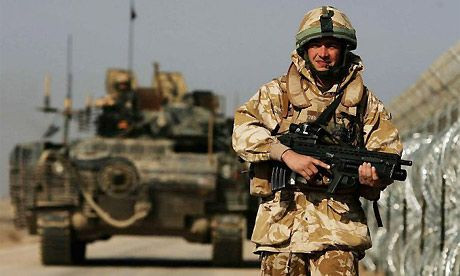 Nói một cách hài hước theo Wood, quân đội Anh sau khi cải tổ, sẽ tương đương quân đội Liechtenstein. Hạm đội Anh lừng lẫy một thời, nay chỉ có 18 tàu, trong đó có một tàu sân bay liên tục bị hỏng. Quy mô quân đội của Anh ở mức thấp chưa từng có.