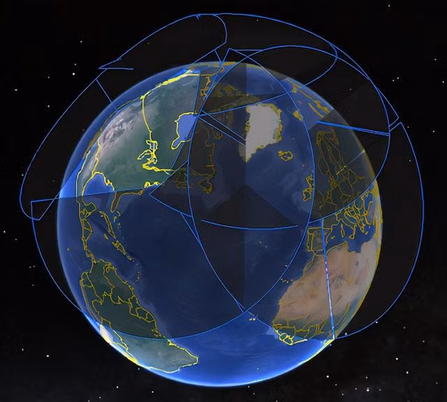 Radar Voronezh là một radar mảng pha khổng lồ, có khả năng theo dõi chính xác đường bay của các loại tên lửa đạn đạo và có thể hoạt động trong mọi điều kiện thời tiết; hệ thống được kết nối tự động với các hệ thống đánh chặn tên lửa tầm cao của Nga và trong quá trình hoạt động, ít cần sự can thiệp của con người. Ảnh: Tầm theo dõi của radar Voronezh.