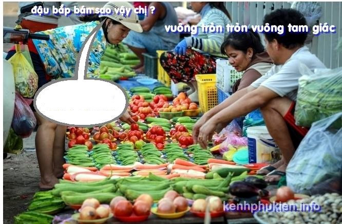 "Tròn, vuông, tam giác" đang là những từ khoá hot nhất mạng xã hội. Ảnh: Kênh phụ kiện.