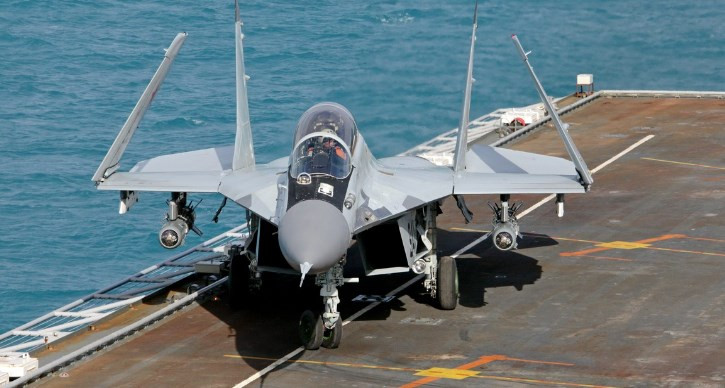 Tới năm 2020, dự kiến Nga sẽ trang bị thêm 24 chiếc tiêm kích MiG-29K/KUB để hoạt động trên tàu sân bay. Nguồn ảnh: Migflug.