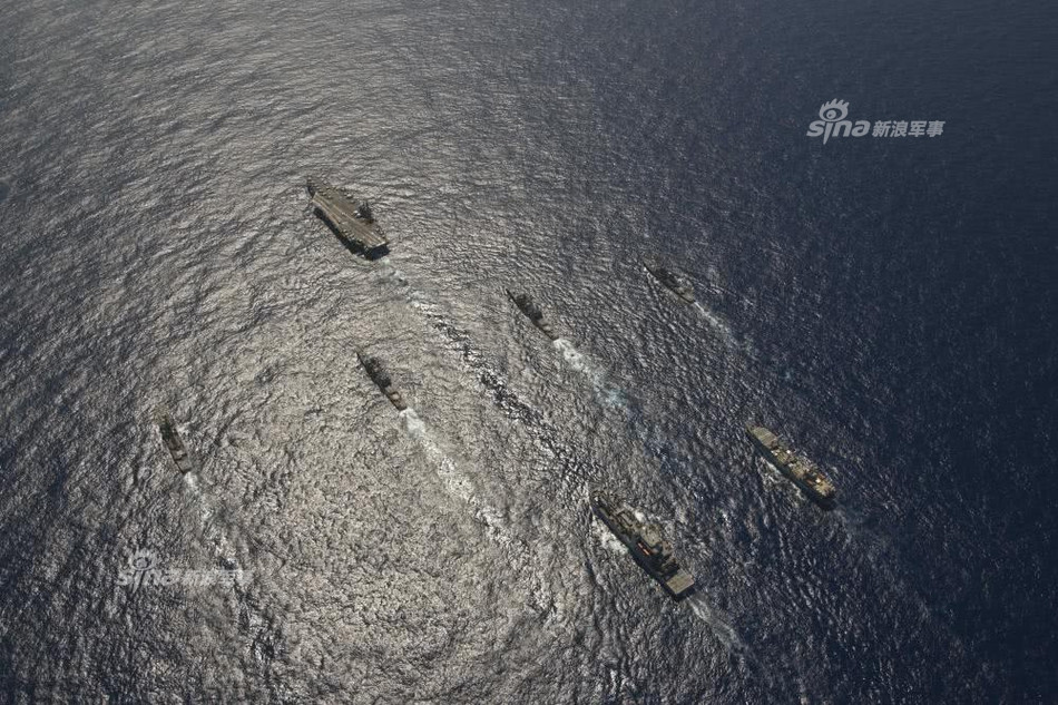 Tướng lĩnh Mỹ khẳng định, cuộc tập trận chỉ để kiểm tra và đánh giá khả năng tác chiến thời gian dài trên biển của Hải quân Mỹ - một lực lượng hải quân được đánh giá là mạnh nhất thế giới nhưng hiện nay đang dần bị Hải quân Trung Quốc bắt kịp và thậm chí là vượt mặt trong tương lai gần. Nguồn ảnh: Sina.