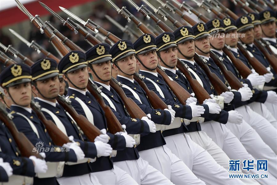 Quân đội Chile hiện đại ngày nay được thành lập từ năm 1810 và lấy ngày 19/9 hàng năm là ngày thành lập. Lực lượng quân đội nước này hiện giờ đang có 50.000 lính. Nguồn ảnh: News.