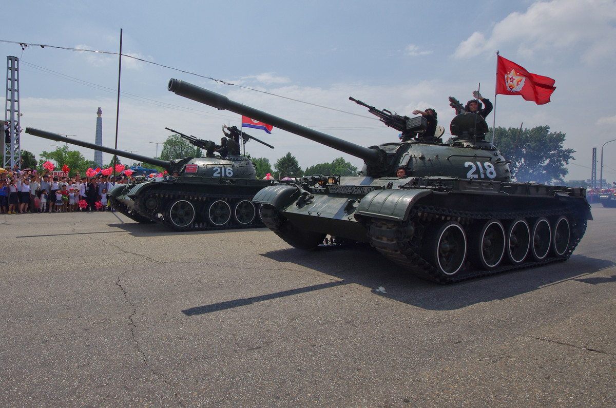 Loại xe tăng chủ lực chiến trường duy nhất mang quốc tịch Trung Quốc trong biên chế của Triều Tiên chính là xe tăng Type 59. Đây là loại xe tăng do Trung Quốc sản xuất dựa trên thiết kế của T-55 Liên Xô. Nguồn ảnh: Chinanewasia.