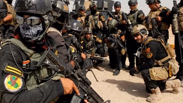 Lực lượng đặc nhiệm Iraq được trang bị những thiết bị cực kỳ đắt tiền của các nước thuộc NATO hoặc nhập khẩu từ Trung Quốc. Nguồn ảnh: Aalzhi.