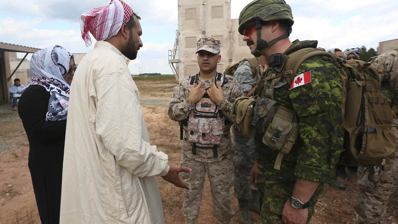 Tổng cộng Canada có khoảng 13 triệu dân bao gồm cả nam lẫn nữ nằm trong độ tuổi từ 17 tới 49 - nghĩa là có thể phục vụ quân đội khi được lệnh tổng động viên. Tuy nhiên tổng cộng Quân đội Canada chỉ có... 64.000 quân. Nguồn ảnh: Militaryforce.