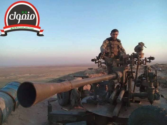 Pháo phòng không loại 61-K được Liên Xô sản xuất từ những năm 1950 của thế kỷ trước tới nay vẫn được phiến quân IS sử dụng để đối đầu với lực lượng Không quân của quân chính phủ Syria. Nguồn ảnh: Wwiiafter.