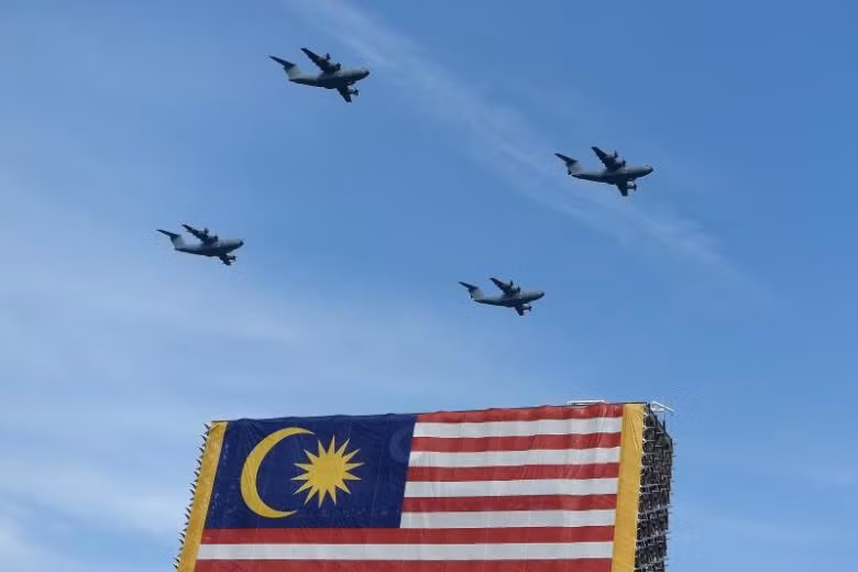 Ngoài các vận tải cơ A400M, Không quân Malaysia còn sở hữu các vận tải cơ C-130 có xuất sứ từ Mỹ. Nguồn ảnh: ST.