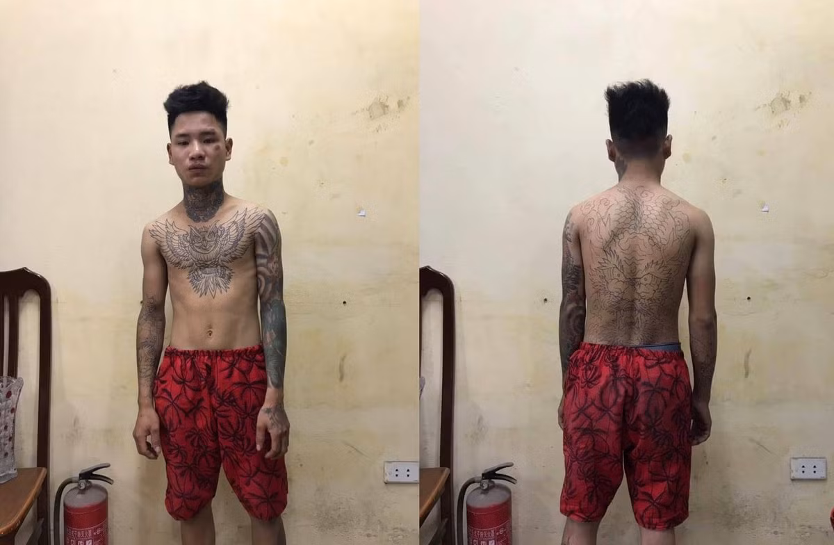 Thanh nien xam tro dam CSGT guc tren duong-Hinh-2