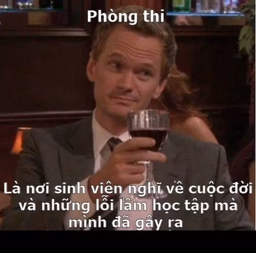 Phòng thi luôn là nơi khiến các bạn trẻ có được rất nhiều trải nghiệm, cảm xúc khác nhau. Với những thí sinh không làm được bài, phòng thi lại trở thành nơi để họ dằn vặt bản thân, nghĩ về những quãng thời gian lười biếng hay học tập không hiệu quả đã qua.