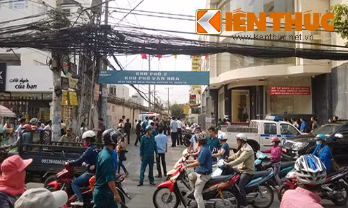 Thieu ta quan doi tu vong sau tieng no lon