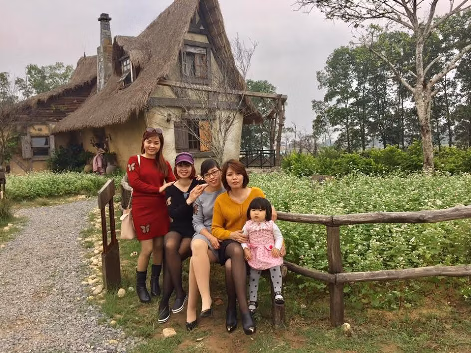 Những ngày gần đây, rất đông du khách đến tham quan để được tận mắt ngắm nhìn loài hoa vốn chỉ thấy ở nơi địa đầu tổ quốc, cao nguyên đá Hà Giang.