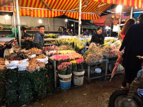 Can ke 20/10, gia hoa tuoi o Quang An tang “chong mat”-Hinh-2