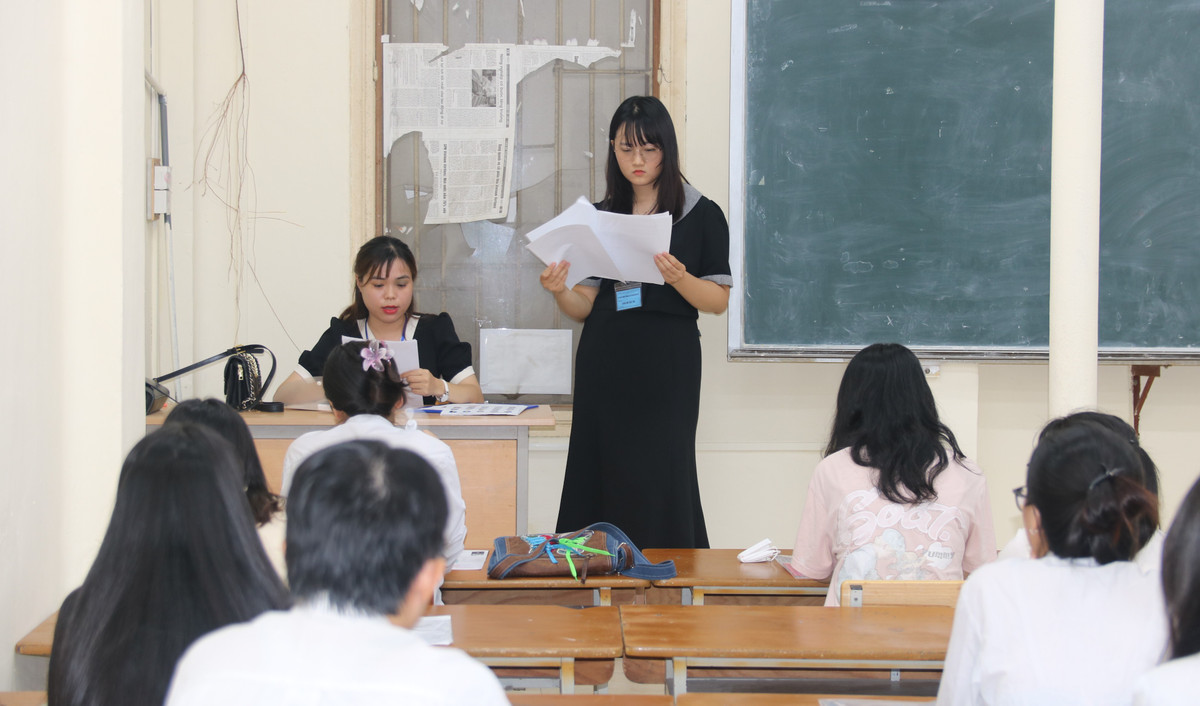 Chieu 27/6, 1 thi sinh bi dinh chi thi mon Toan