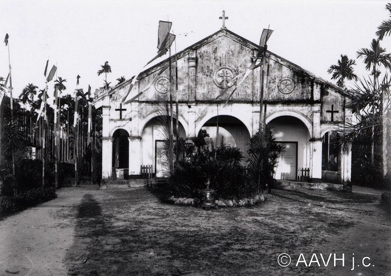 Một nhà thờ Công giáo ở Sài Gòn.