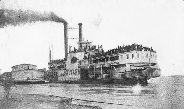 Vào ngày 27/4/1865, tàu SS Sultana gặp thảm kịch chìm tàu trên sông Mississippi, cách Memphis vài km về phía bắc. Thảm kịch hàng hải này gây rúng động dư luận khi có tới hơn 1.700 người thiệt mạng.