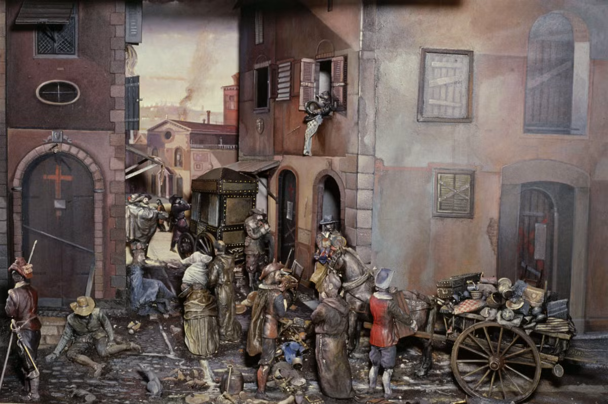 Hậu quả là những thi thể thối rữa mang theo mầm bệnh đã làm lây lan dịch bệnh nhanh hơn và khiến nhiều người bỏ mạng vì đại dịch này hơn.