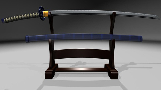 Là một trong những vũ khí huyền thoại của Nhật Bản, kiếm Katana thường gắn liền với hình ảnh của các samurai thời xưa.