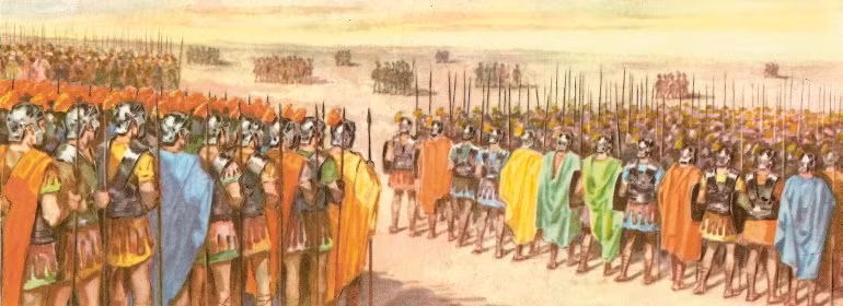 Đế chế La Mã sở hữu đội quân hùng mạnh nổi tiếng thế giới cổ đại. Lực lượng quân sự của La Mã đã thể hiện sức mạnh trong những trận chiến ác liệt với kẻ thù.