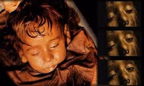 Trong khi đó, sau một thời gian nghiên cứu, nhà nhân chủng học - sinh học Dario Piombino-Mascali cho hay việc mí mắt của Rosalia thực chất là "ảo ảnh quang học".