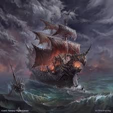 Người dân thời xưa tin rằng, con rồng khổng lồ ở khu vực Tam giác Rồng thường "nuốt chửng" tàu thuyền để thỏa mãn cơn đói của nó.