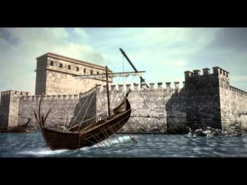 Kế đến, móng vuốt của Archimedes sẽ thả tàu ra khiến nó bị lật úp và gây thiệt hại lớn cho đối phương.