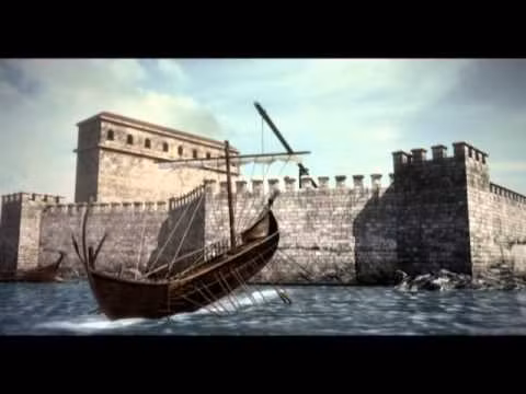 Kế đến, móng vuốt của Archimedes sẽ thả tàu ra khiến nó bị lật úp và gây thiệt hại lớn cho đối phương.