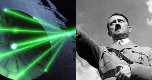 Nhà vật lý Oberth thiết kế một trạm vũ trụ với tấm gương cầu lõm đường kính 100m.