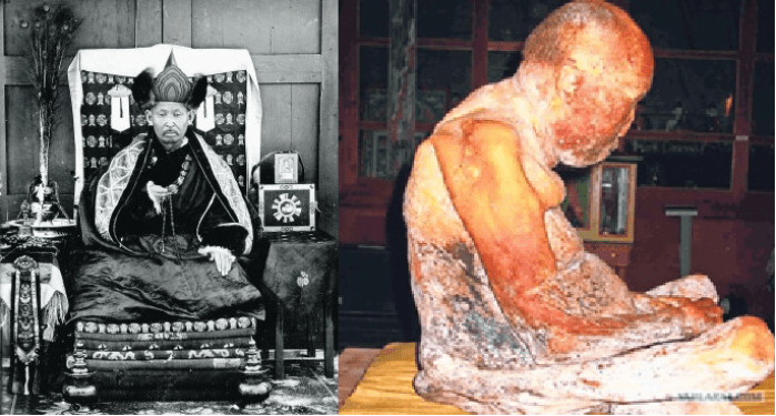 Do thi hài Lạt Ma Dashi-Dorzho Itigilov không có dấu hiệu phân hủy dù đã qua đời gần 1 thế kỷ nên một số người tin rằng ông còn sống và đang trong tình trạng thiền sâu.