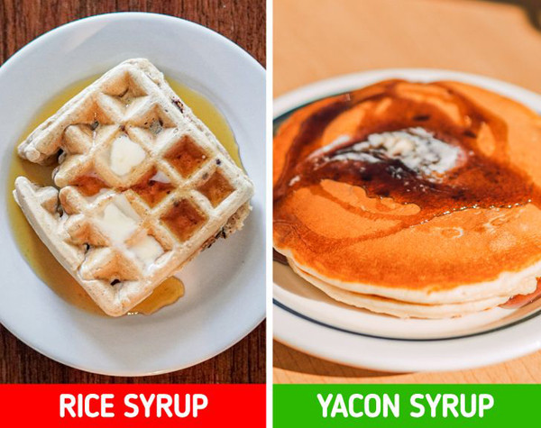 Siro từ gạo lứt. Siro từ gạo lứt được nhiều người kỳ vọng là chất tạo ngọt lành mạnh thay thế đường. Dù vậy, chúng lại không chứa bất kỳ lượng dinh dưỡng hữu ích nào bên trong.