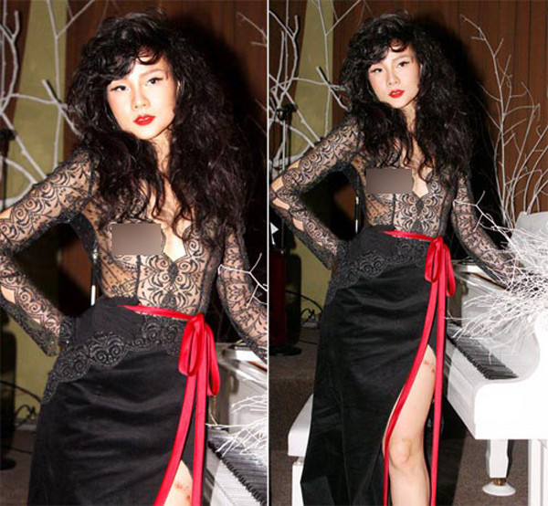 Thậm chí, đồ ren còn được gọi tên bộ đồ “phản chủ” bởi những sự cố trang phục muối mặt.