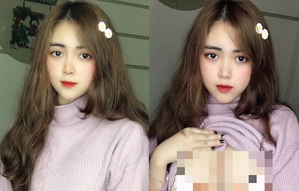 Những cô gái trẻ không ngần ngại vạch áo khoe ngực để thu hút sự chú ý.