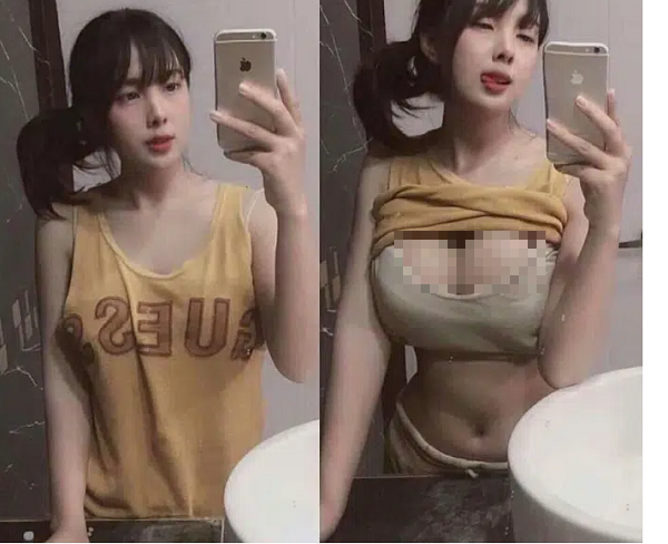 Trào lưu chụp ảnh “ẩn ngực” rồi sau đó tung “hình ảnh thật” để chứng tỏ đẳng cấp vòng 1 cũng là một trong nhưng biến tướng của trào lưu vén áo khoe thân.