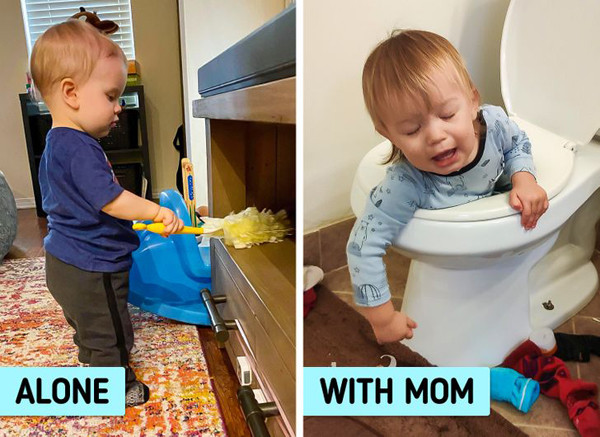  Bắt nguồn từ cảm giác an toàn. Bố mẹ là người đem lại cảm giác an toàn cho trẻ - đặc biệt là mẹ. Chính cảm giác được ưu ái, hỗ trợ nên trẻ có xu hướng bộc lộ những điều tồi tệ của mình mà không lo lắng bị bỏ rơi.