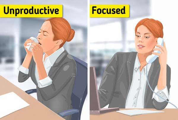 Nhiệt độ phòng lý tưởng làm việc. Năm 2019, một khảo sát cho thấy 42% nhân viên văn phòng cho biết môi trường làm việc của họ nóng vào mùa hè và lạnh vào mùa đông. Để nhân viên làm việc hiệu quả nhất, bạn nên cân nhắc tối ưu nhiệt độ là 75ºF (24ºC).