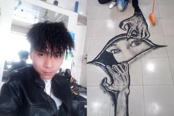 Về đam mê của mình, Ding Long chia sẻ: “Tôi không được học đầy đủ, cũng chưa từng qua bất kỳ khóa học mỹ thuật nào. Dù vậy, tôi có niềm đam mê mãnh liệt với hội họa. Tôi nghĩ chỉ cần có tâm thì ắt sẽ làm được.