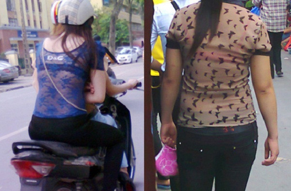 Chính vì vậy, khi diện áo hai dây, ba lỗ hay cắt xẻ phần lưng, chị em thường chọn bra dây trong hoặc áo quây để tránh lộ dây áo lót.