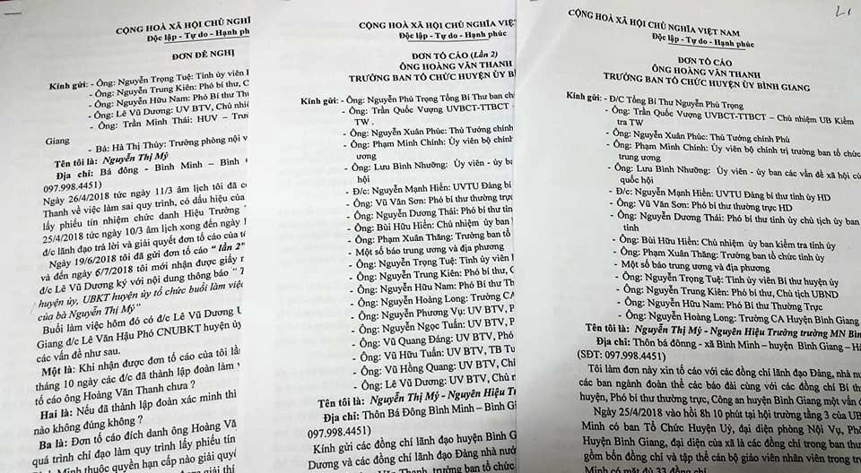 Hai Duong: Truong ban to chuc huyen uy bi to lay phieu tin nhiem 