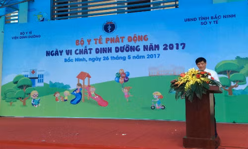 Le phat dong ngay Vi chat dinh duong toan quoc nam 2017