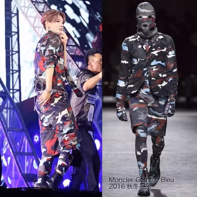 Anh thử khoác lên mình những bộ cánh vô cùng đắt giá