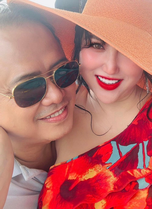 Năm 2024, nữ diễn viên phim Cô gái xấu xí công khai hẹn hò doanh nhân Trần Chí Phú. Ảnh: FB Phi Thanh Vân.