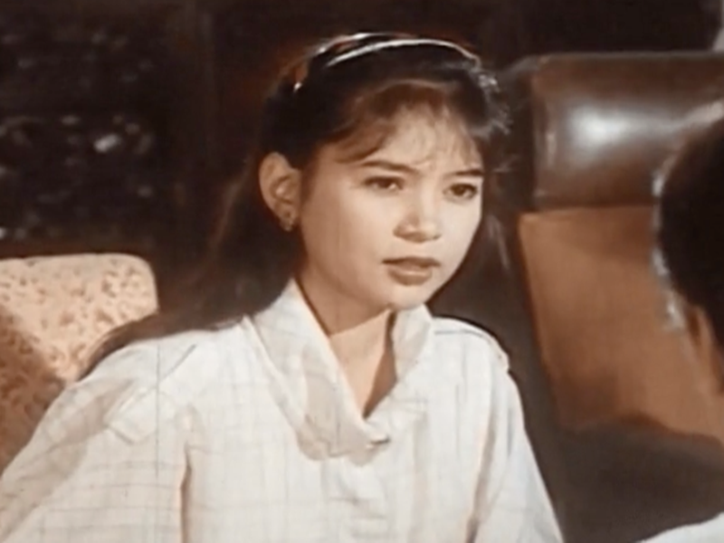 Diễn viên Thủy Tiên là mẹ chồng Tăng Thanh Hà. Cách đây nhiều năm, cô đóng phim Vị đắng tình yêu. Ảnh: Pháp Luật.