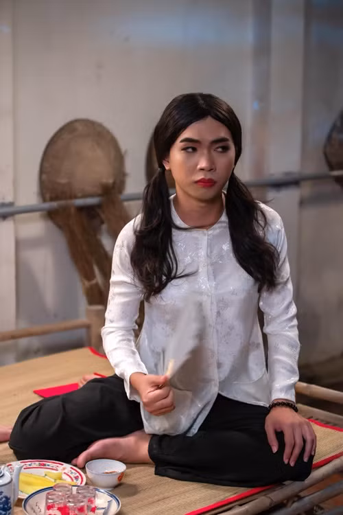 Mỗi khi vào vai người đẹp, Minh Dự khiến nhiều khán giả phải cười nghiêng ngả vì tạo hình "siêu xấu".