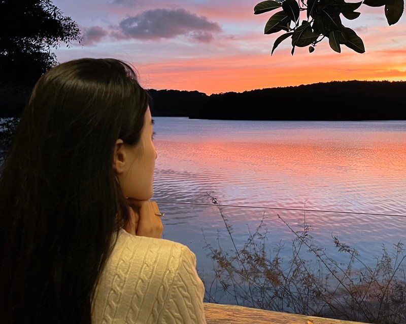 “Bạn ấy là người hiểu chuyện, thấu đáo và luôn đặt gia đình lên hàng đầu”, Vũ Cát Tường tâm sự. Ảnh: FB Vũ Cát Tường.