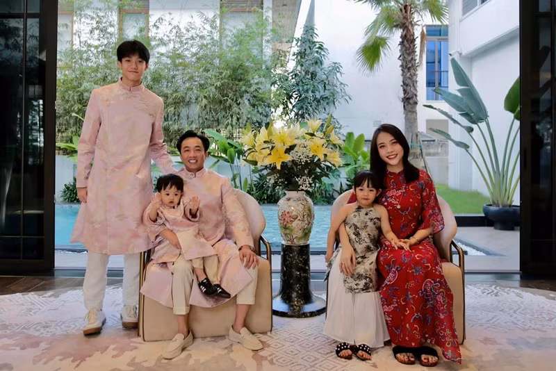 Subeo đang là thành viên cao nhất trong gia đình. Ảnh: FB Đàm Thu Trang.